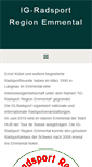 Mobile Screenshot of ig-radsport.ch
